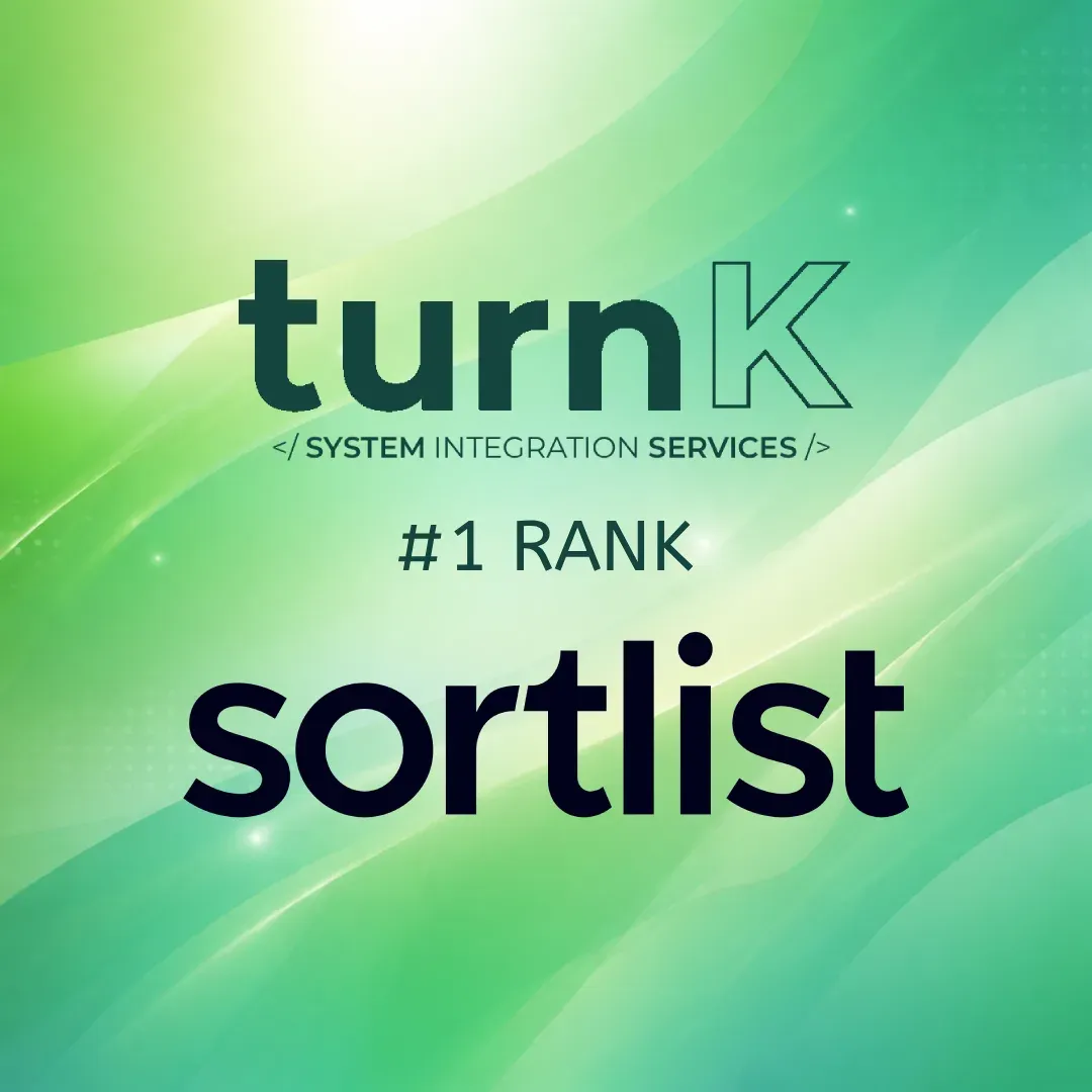 Visuel illustrant la place de turnK sur Sortlist, plateforme de mise en relation avec des agences CRM