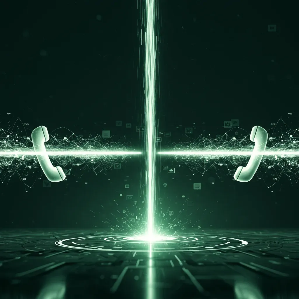 Visuel illustrant l’intégration de la téléphonie au CRM