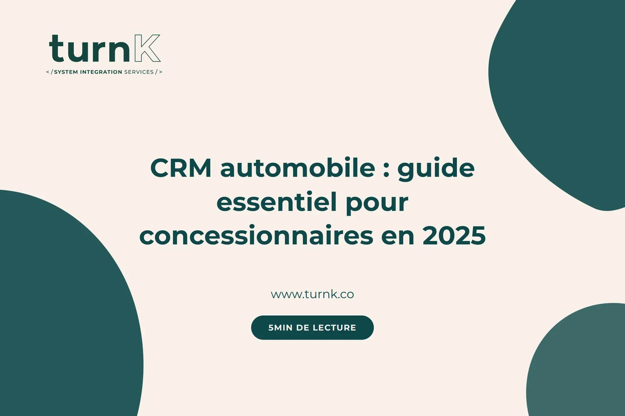 Visuel illustrant le CRM automobile pour les concessionnaires