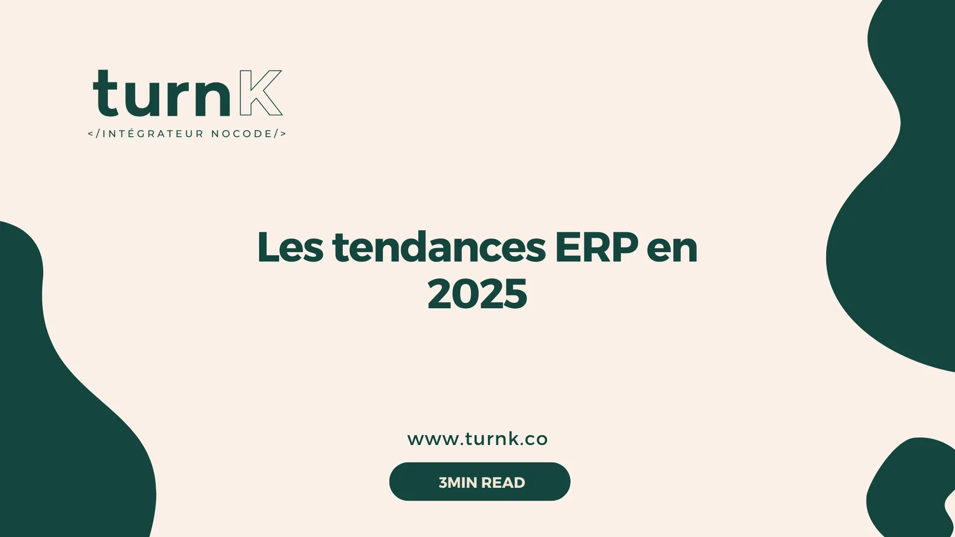 Visuel illustrant les tendances ERP