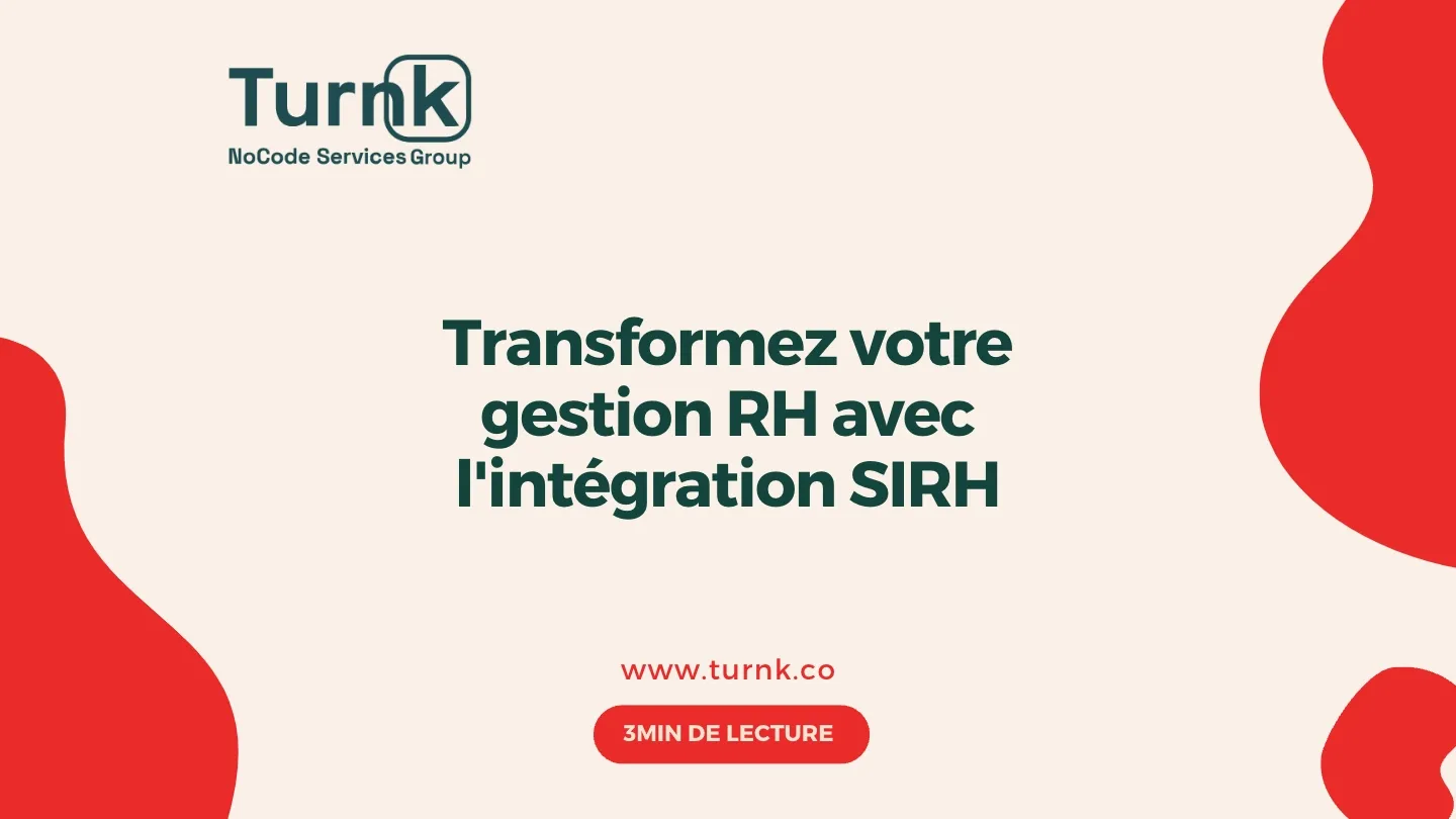 Visuel illustrant l’intégration d’un SIRH pour la gestion RH