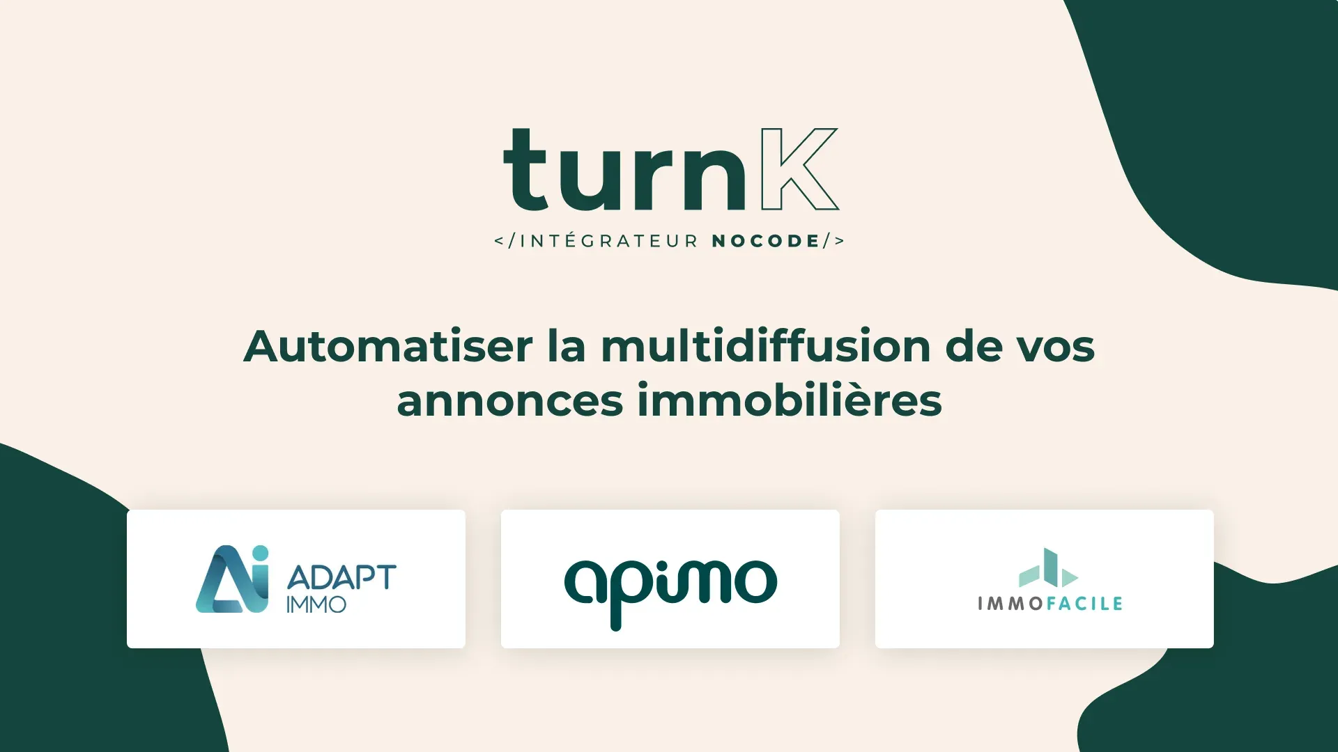 Visuel illustrant la multidiffusion automatisée d’annonces immobilières