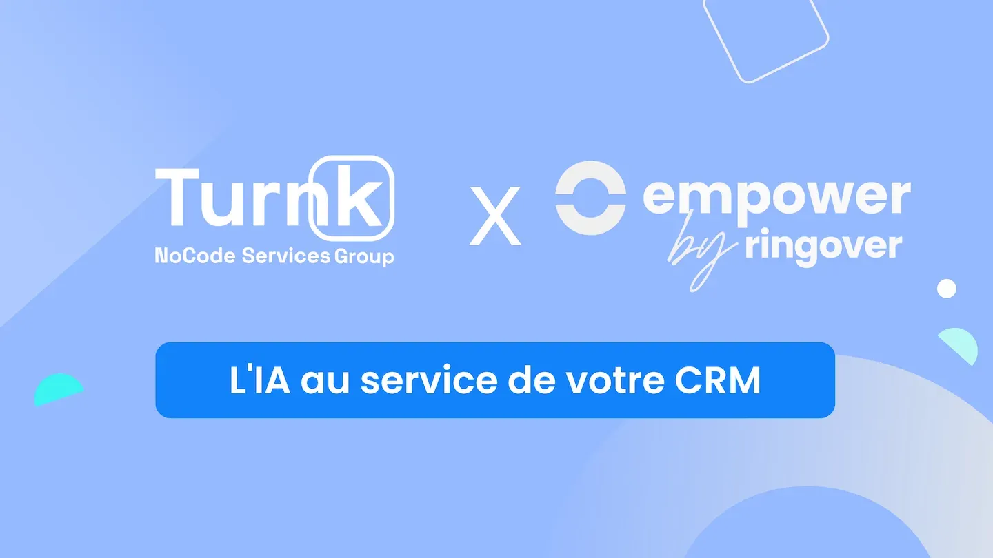 Visuel illustrant les avantages de l’IA pour le CRM avec Empower de Ringover