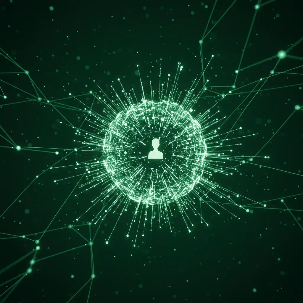 Visuel illustrant les tendances CRM : IA, personnalisation et expérience client