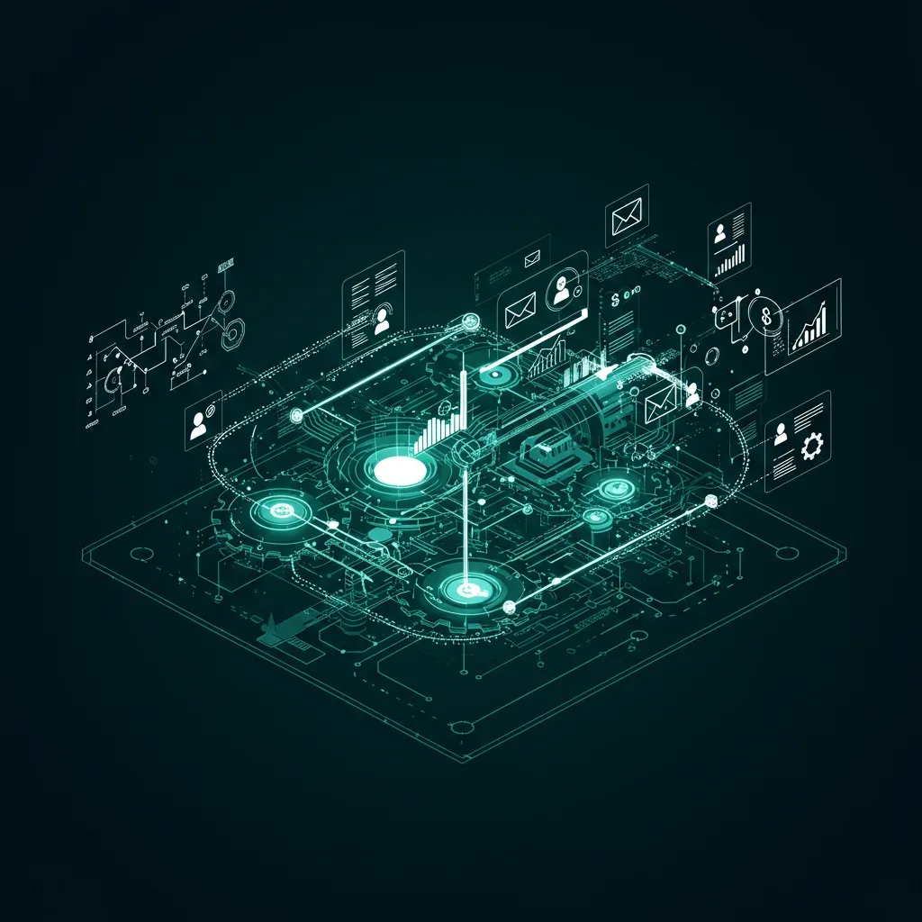 Visuel illustrant la mise en pratique du marketing automation